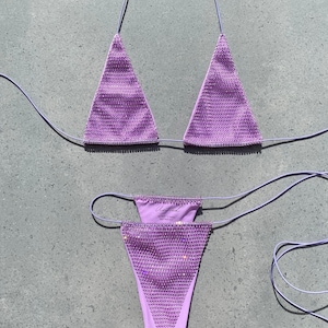 Celeste bikini top - Lilac