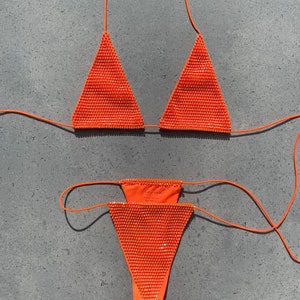Celeste bikini top - Orange