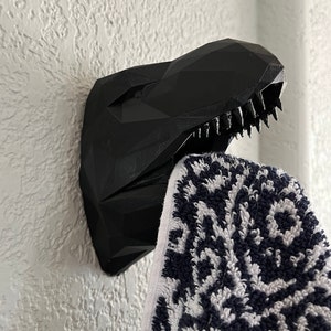 3d Printed Dinosaur Towel Holder