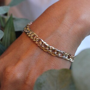 14K Solid Gold Cuban Link Bracelet, Cuban Link Chain, Cuban Link Bracelet, Gold Bracelet Men - Women, Miami Cuban Link Bracelet