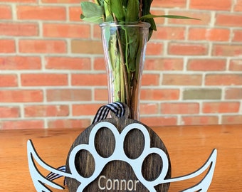 Personalized Pet Memorial Ornament | Pet Loss Gift | Custom Pet Loss Memorial