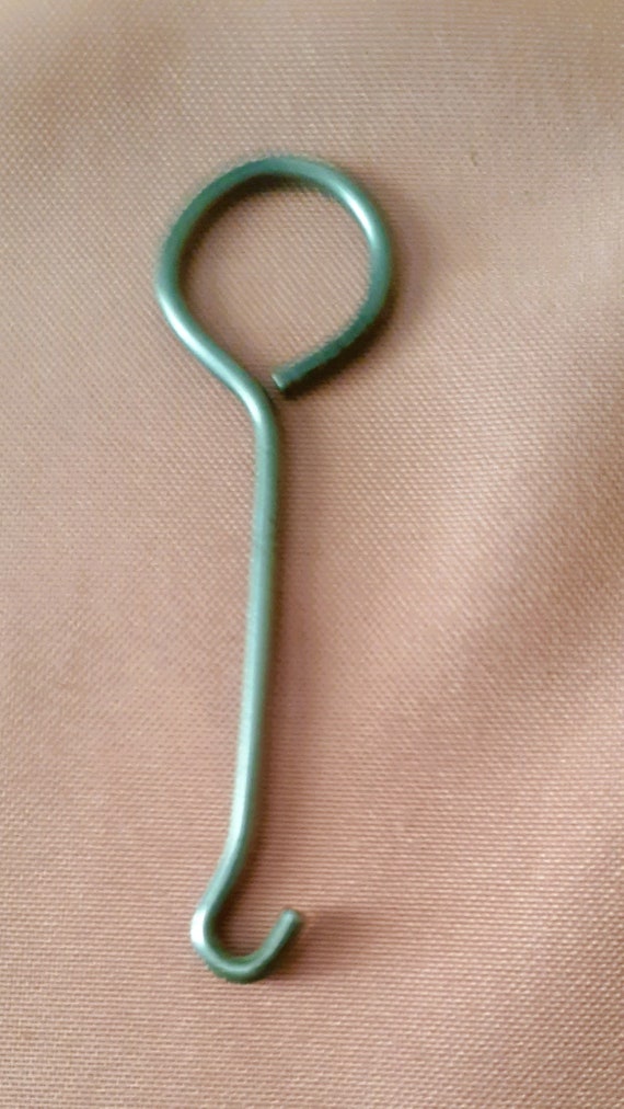 vintage shoe button hook, button hook, vintage ho… - image 1