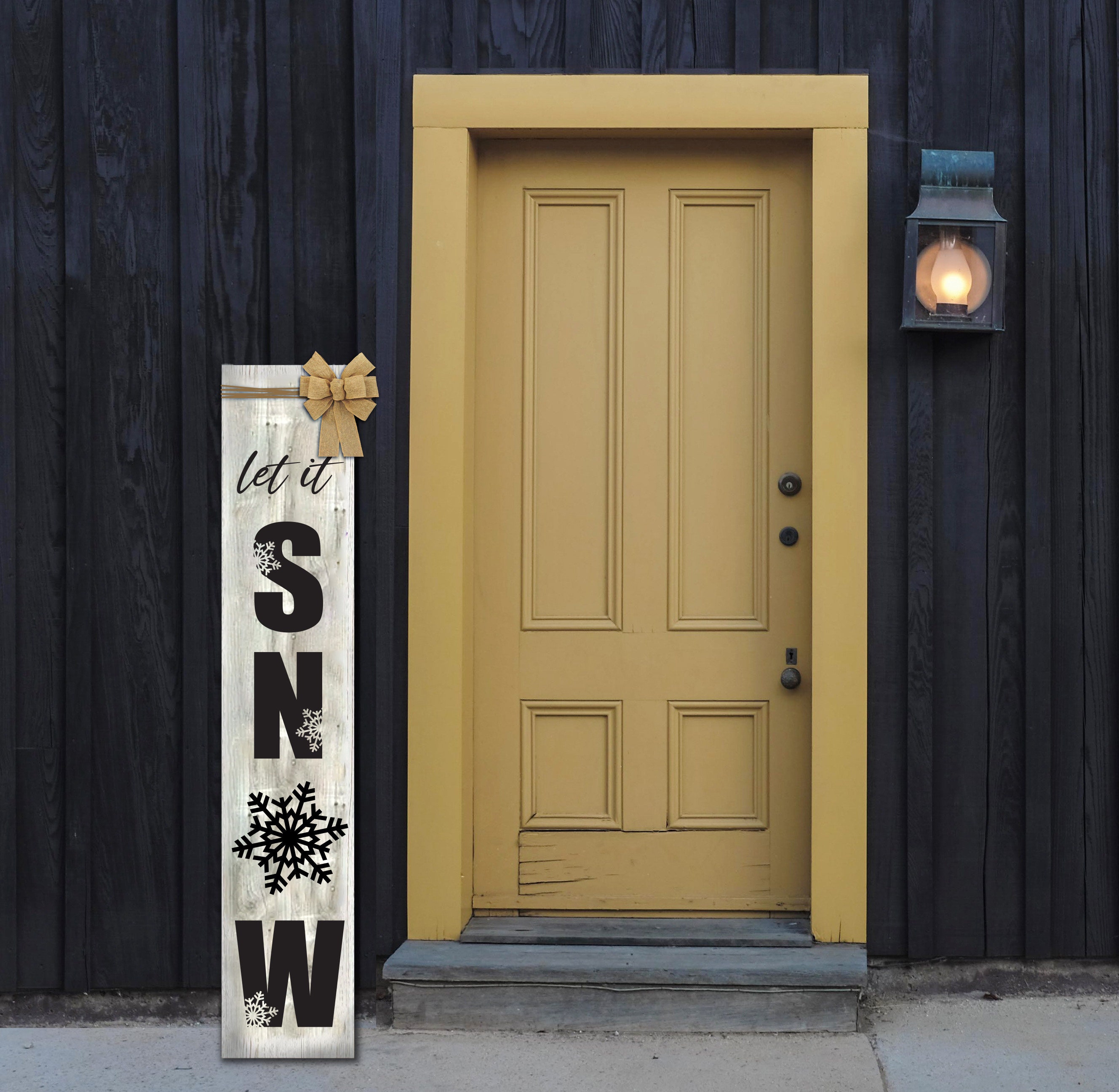 Let It Snow SVG, PNG | Porch Signs | Files for Cutting Machines ...