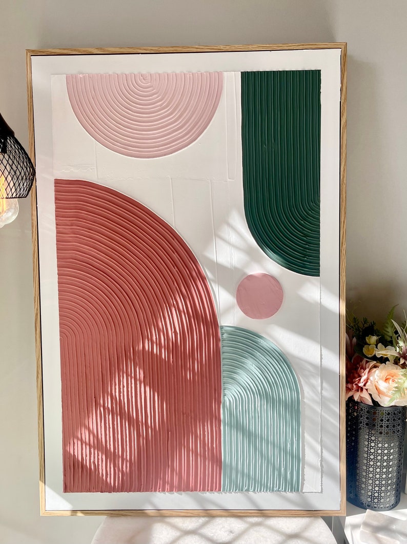 Textured Artwork Abstract Wall Art Arch Painting Wall Etsy Australia