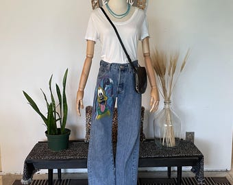 Levi's Thrifted and Painted Pluto Denim Jacket