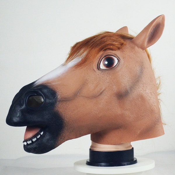 Horse Head Mask Etsy