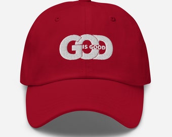 Christian Dad Hat- God Baseball Hat-Disciple Hats-Fathers Faith Hat-Religious Men's Hat-God Inspired Hats-Bible Quote Hat-Gifts for Her