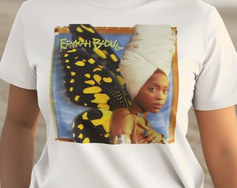 Erykah Badu Shirt, Erykah Badu Tshirt, Erykah Badu Butterfly new design casual unisex tee size S-2XL