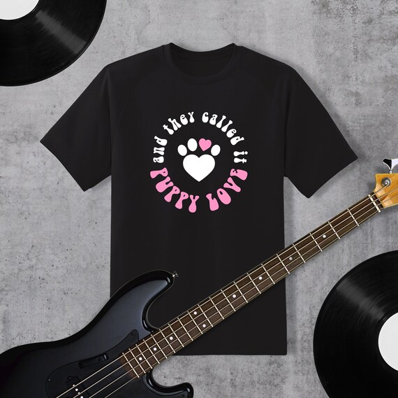Puppy Love Shirt 50th Anniversary Song Lyrics Dog Lover Etsy