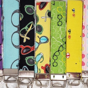 Optician, Optometrist, Optical, eyeglasses, keychain, wristlet, key fobs