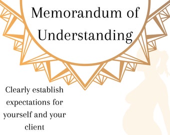 Memorandum of Understanding | Childbirth Education | Doula