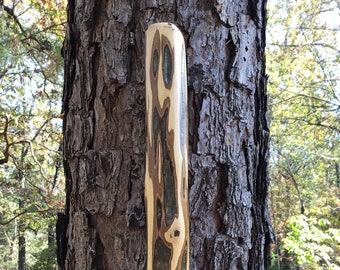 Rare Ironwood 7' tall hiking stick, one of a kind walking stick