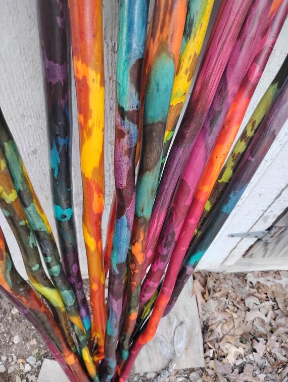 Tie Dye Sticks