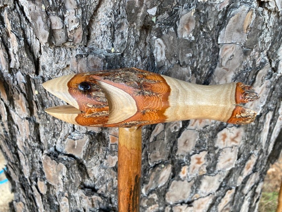 Fish Cane, Gentleman's Cane, Walking Cane