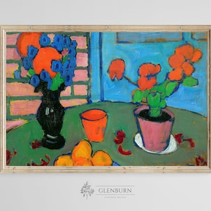 Vintage Still Life Painting | DIGITAL DOWNLOAD Wall Decor | 280
