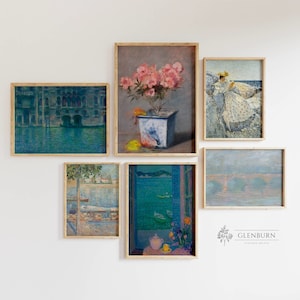 Vintage Gallery Wall Art Set | DOWNLOADABLE Eclectic Wall Art | S11