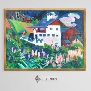 ヴィンテージ風景壁アート | 印刷可能な折衷的な絵画 | 20