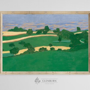 Rolling Hills Vintage Painting | DOWNLOADABLE Print | 83