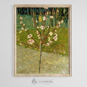 Vintage Flowering Tree Painting | DIGITAL PRINT | 97