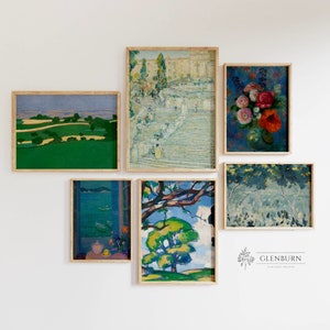 Vintage Gallery Wall Art Set | INSTANT DOWNLOAD Eclectic Wall Decor | S9