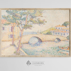 Bridge Landscape Wall Art | Vintage DIGITAL PRINT | 421