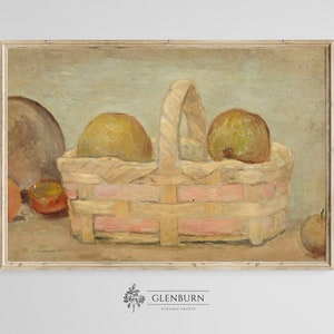 Vintage Still Life Wall Art | PRINTABLE Fruit Painting | Kitchen Wall Art | 359