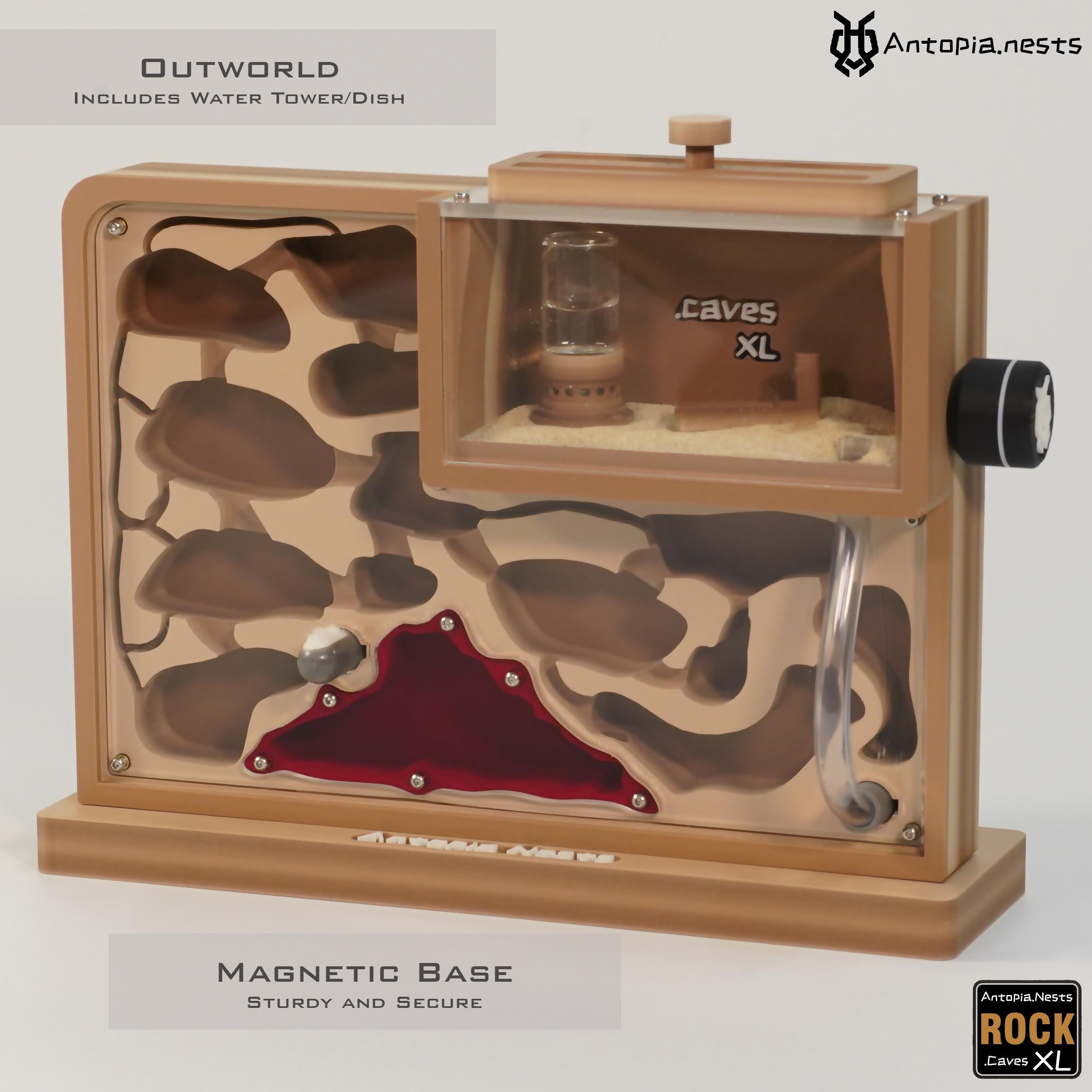 Antopia.caves.xl - an Ant Nest Formicarium- Everything Included