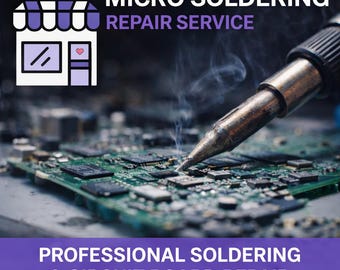 Professional Precision Micro Soldering / Game Console Repair & Install Soldering Service