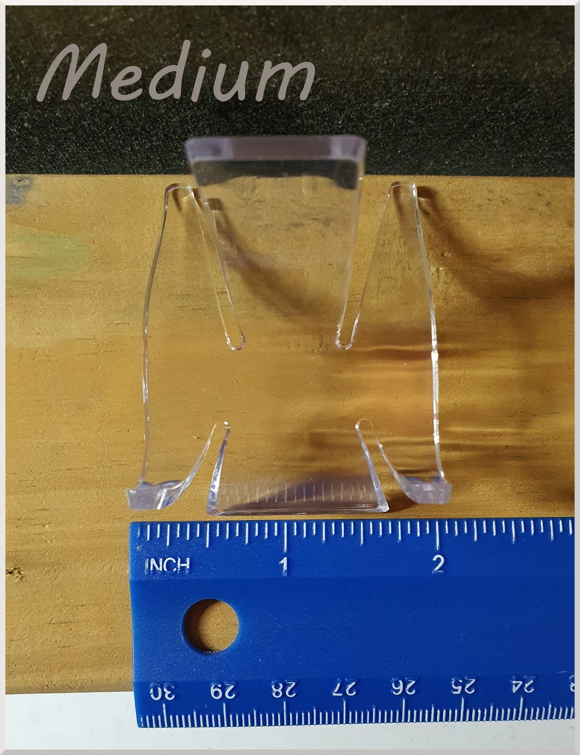 Clear Acrylic Display Stands for Hearts Specimens & Slabs 2 Etsy