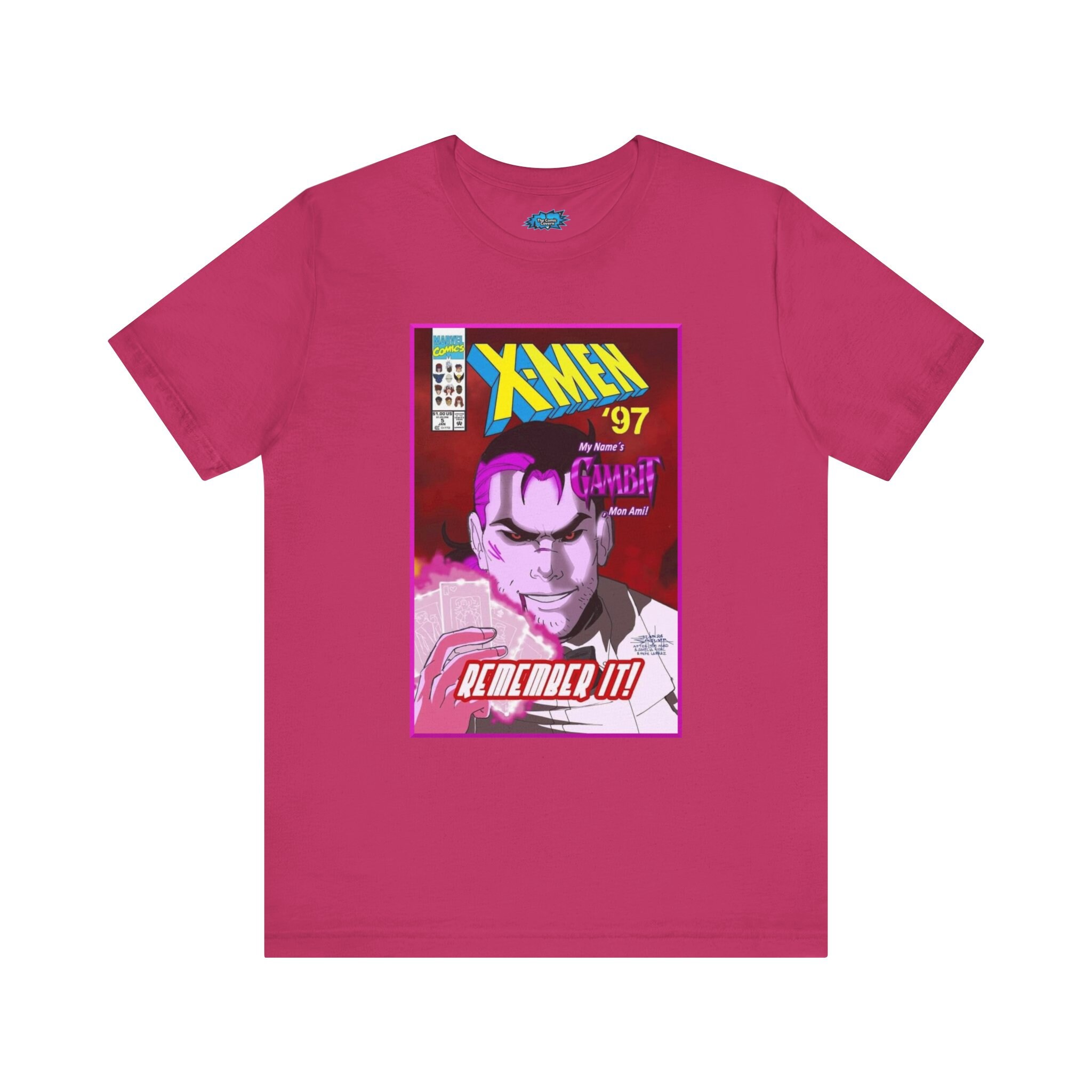 The Name is Gambit, Remember It! Xmen 97 Shirt L Marvel The Name is Gambit, Remember It! Xmen 97 Shirt L Marvel