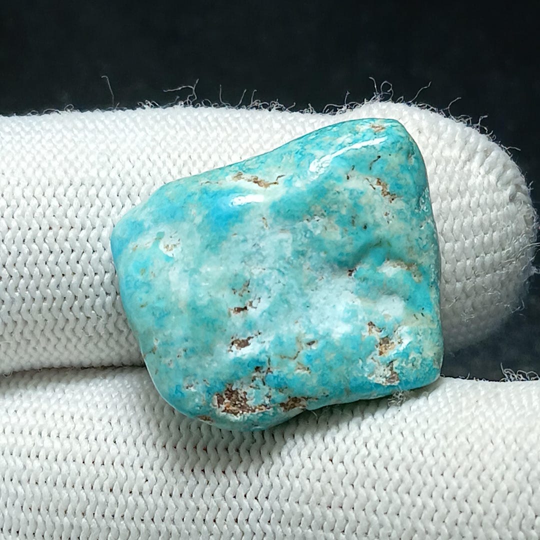 Arizona Turquoise Raw and Polished Rough Natural Raw Gemstone ...