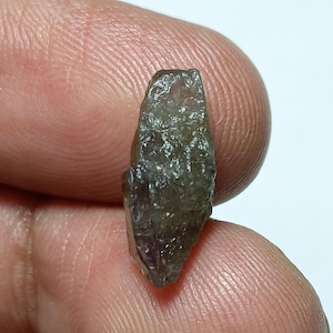 Raw Tanzanite Gemstone: 5 Carat Rough Crystal from Tanzania (7mm Approx.)