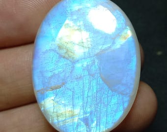 46,75 Cts. Pierre Précieuse Labradorite Bleue En Forme De Poire S-4268