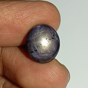 Cabochon di rubino indiano naturale non trattato, pietra preziosa sciolta per la creazione di gioielli, 12x13x5 mm, 10 carati