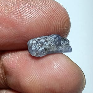 Raw Tanzanite Gemstone: Natural Royal Blue Crystal from Tanzania (6mm, 3.50ct Approx.)