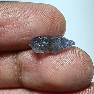 Raw Tanzanite Gemstone: Natural Royal Blue Crystal from Tanzania (3.90ct, 7mm Approx.)
