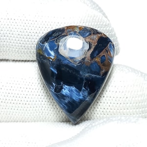 Fine Quality Pietersite Cabochon,Namibian Pietersite (19×24×7mm Weight-23cts) #PTQ78675