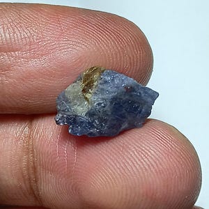 Raw Tanzanite Gemstone: Natural Rough Crystal from Tanzania (10ct, 9mm Approx.)