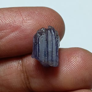 Raw Tanzanite Gemstone: Natural Rough Crystal from Tanzania (9mm, 10ct Approx.)