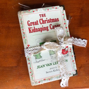 ジャンクジャーナル: 「クリスマス大誘拐事件」ヴィンテージカバー (クリスマステーマ)
