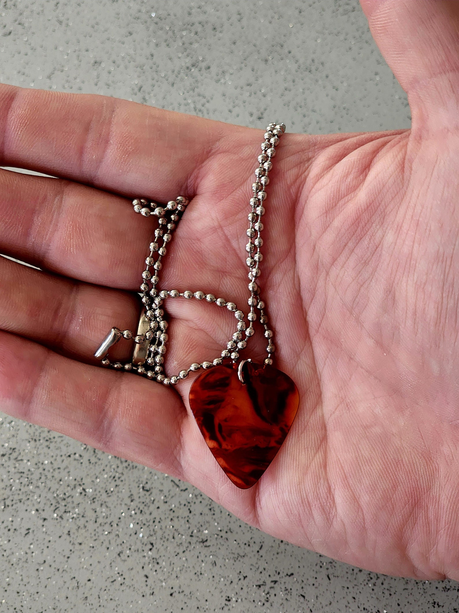 Eddie Munson Guitar Pick Necklace custom Colors From Etsy