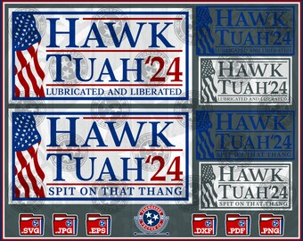 Hawk Tuah SVG, Hawk Tuah Girl, Spit On That Thang, CNC Machine, Cut File, Silhouette, Cricut, Brother, png, dxf, eps, pdf