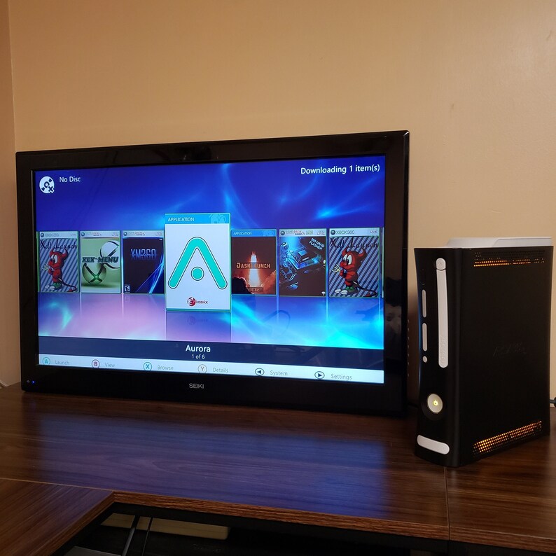 320GB RGH Xbox 360 Jasper Model Custom Shell Console Etsy