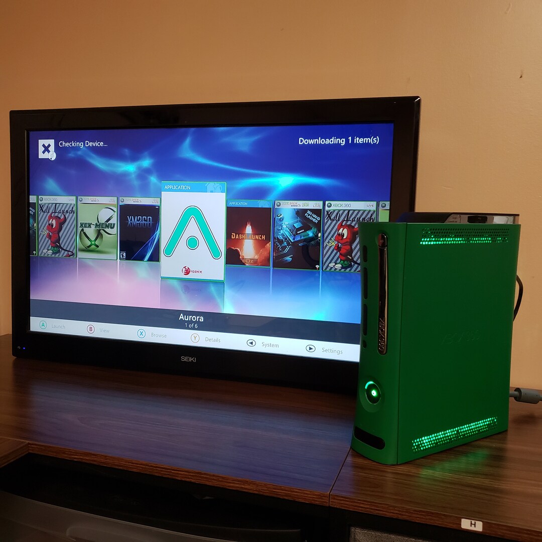 320GB RGH Xbox 360 Jasper Model Custom Shell Console Etsy