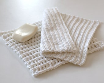 Crochet Washcloth Pattern – 2-in-1 PDF: Washcloth & Trivet - Beginner-Friendly - Lines