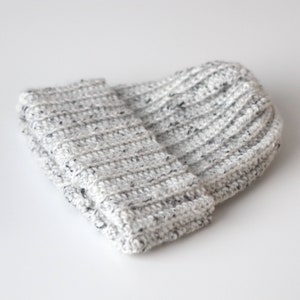 Crochet Beanie Pattern: Easy Ribbed Winter Hat (PDF Download)