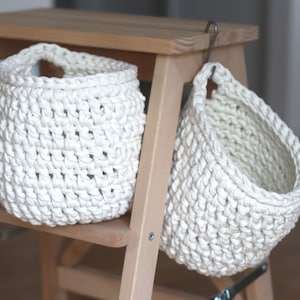 CROCHET PATTERN Bella hanging fruit basket