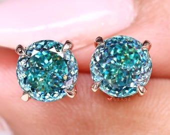 Spedizione In Giornata! Orecchini A Bottone In Moissanite Taglio Principessa Da 5 Mm Certificati - Italia - Foto 14