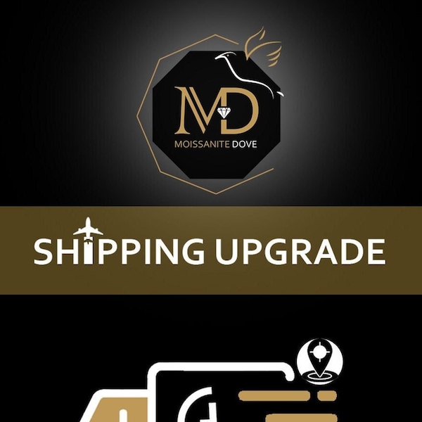 Express Shipping For Purchased Jewelry, MoissaniteDove