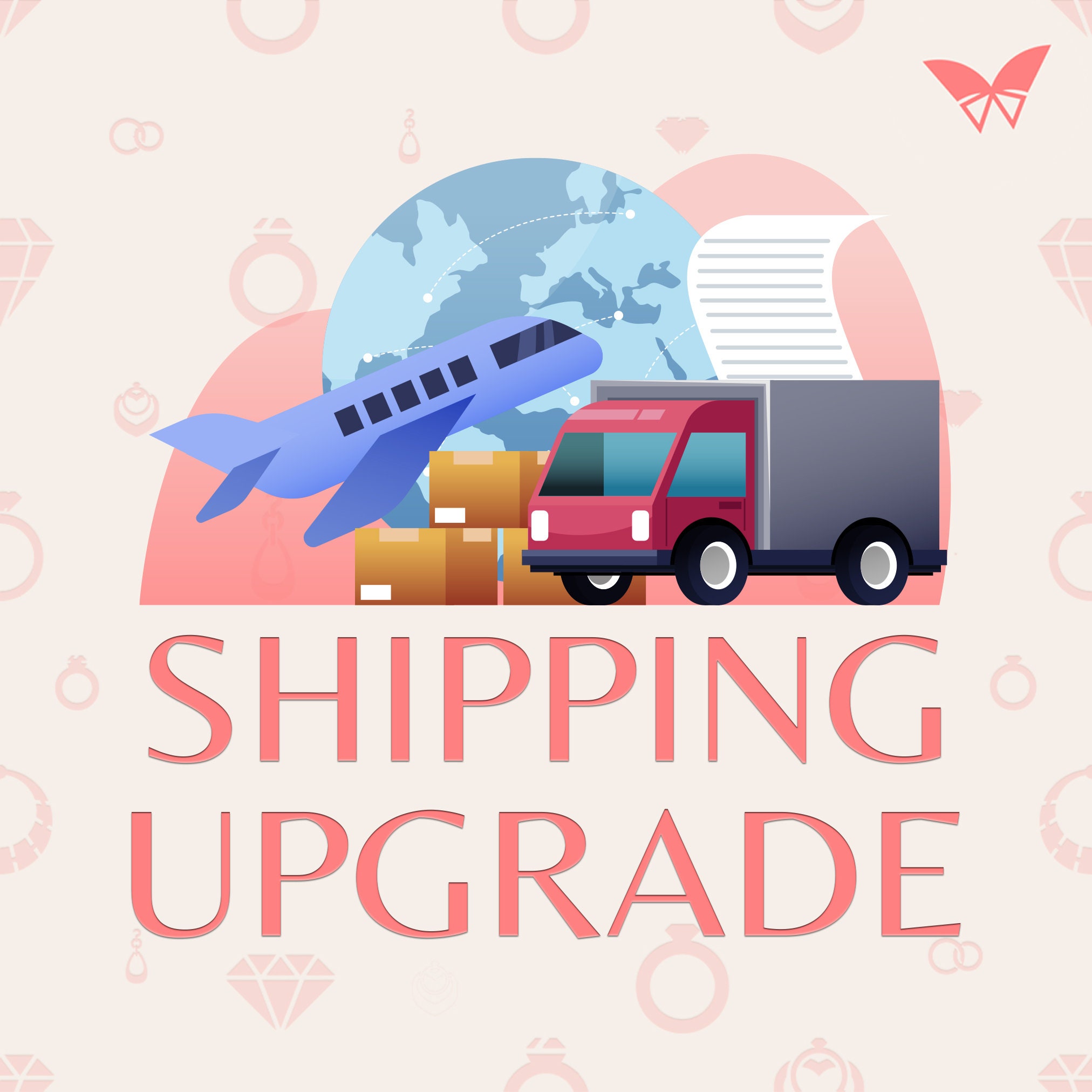 Express Shipping For Purchased Jewelry, Avideri